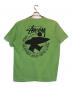 stussy (ステューシー) サーフマン半袖Tシャツ グリーン サイズ:L：12000円