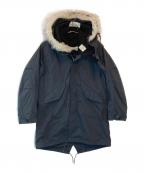 waiperワイパー）の古着「フィッシュテールパーカー」｜ブラック