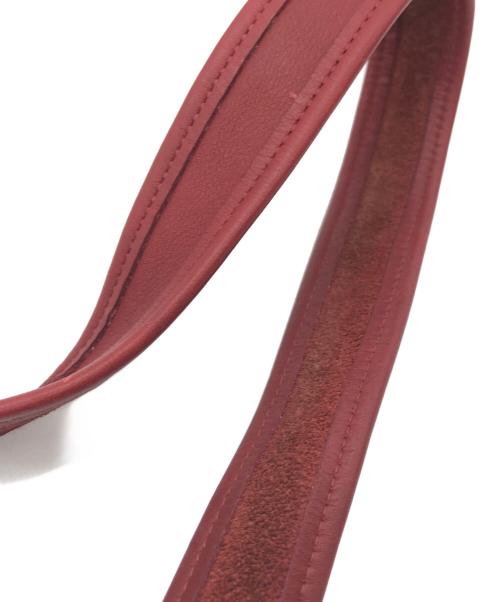 COACH（コーチ）COACH (コーチ) バケツ型レザーショルダーバッグ レッドの古着・服飾アイテム