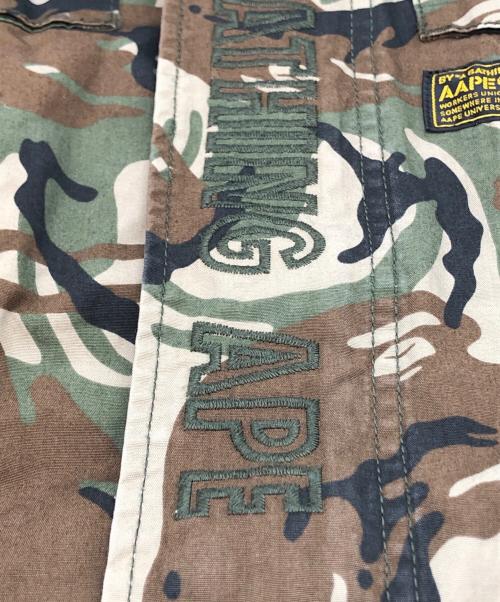 A BATHING APE（ア ベイシング エイプ）A BATHING APE (ア ベイシング エイプ) ジップアップジャケット オリーブ サイズ:Lの古着・服飾アイテム