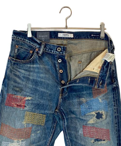 FDMTL（ファンダメンタル）FDMTL (ファンダメンタル) CLASSIC FIT DENIM インディゴ サイズ:SIZE W32×L30の古着・服飾アイテム