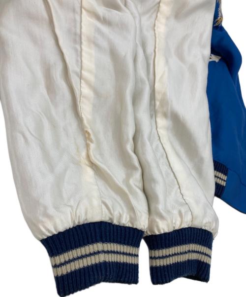 東洋エンタープライズ（トウヨウエンタープライズ）東洋エンタープライズ (トウヨウエンタープライズ) Mid 1950s Style Acetate Souvenir Jacket ブラック×ブルー サイズ:SIZE Lの古着・服飾アイテム