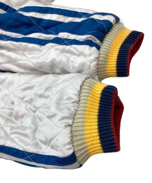 東洋エンタープライズ（トウヨウエンタープライズ）東洋エンタープライズ (トウヨウエンタープライズ) Mid 1950s Style Velveteen Souvenir Jacket ブラック×ブルー サイズ:SIZE Lの古着・服飾アイテム