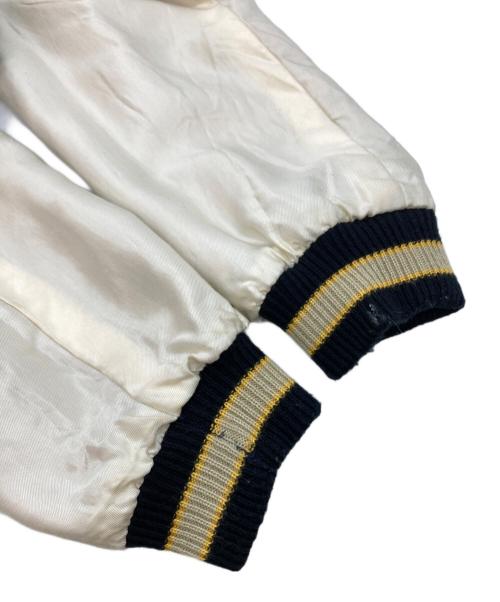 東洋エンタープライズ（トウヨウエンタープライズ）東洋エンタープライズ (トウヨウエンタープライズ) Mid 1950s Style Acetate Souvenir Jacket ベージュ×グリーン サイズ:SIZE Lの古着・服飾アイテム