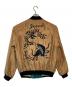 東洋エンタープライズ (トウヨウエンタープライズ) Mid 1950s Style Acetate Souvenir Jacket ベージュ×グリーン サイズ:SIZE L：40000円