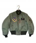 BUZZ RICKSON'Sバズリクソンズ）の古着「LION UNIFORM INC. type MA-1」｜オリーブ
