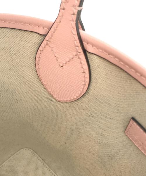 GUCCI（グッチ）GUCCI (グッチ) Pikarar KAWAII GGアニマル レザー トートバッグ ピンクの古着・服飾アイテム