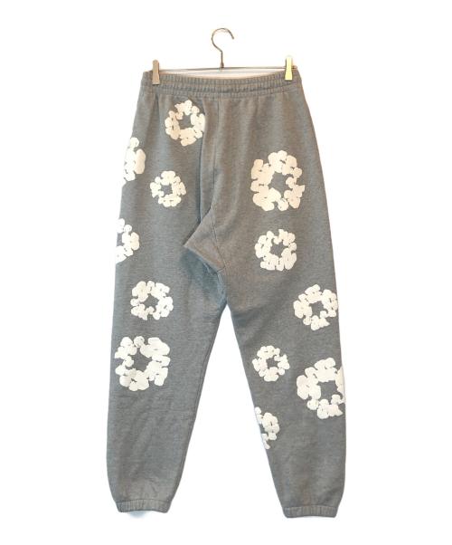 Denim Tears（デニムティアーズ）Denim Tears (デニムティアーズ) コットンリーススウェットパンツ グレー サイズ:Mの古着・服飾アイテム