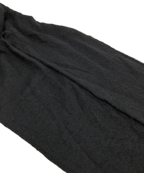 RICK OWENS（リックオウエンス）RICK OWENS (リックオウエンス) ベビーアルパカVネックニット ブラック サイズ:Mの古着・服飾アイテム