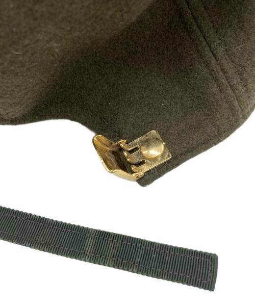 sacai（サカイ）sacai (サカイ) WOOL MELTON S CAP オリーブの古着・服飾アイテム