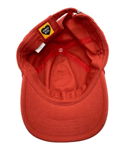 HUMAN MADE（ヒューマンメイド）HUMAN MADE (ヒューマンメイド) 6 PANEL TWILL CAP オレンジ サイズ:SIZE Freeの古着・服飾アイテム