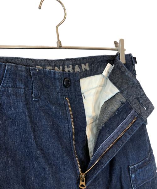 Denham（デンハム）Denham (デンハム) 10OZデニムカーゴパンツ インディゴ サイズ:SMALLの古着・服飾アイテム