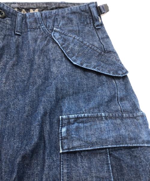 Denham（デンハム）Denham (デンハム) 10OZデニムカーゴパンツ インディゴ サイズ:SMALLの古着・服飾アイテム