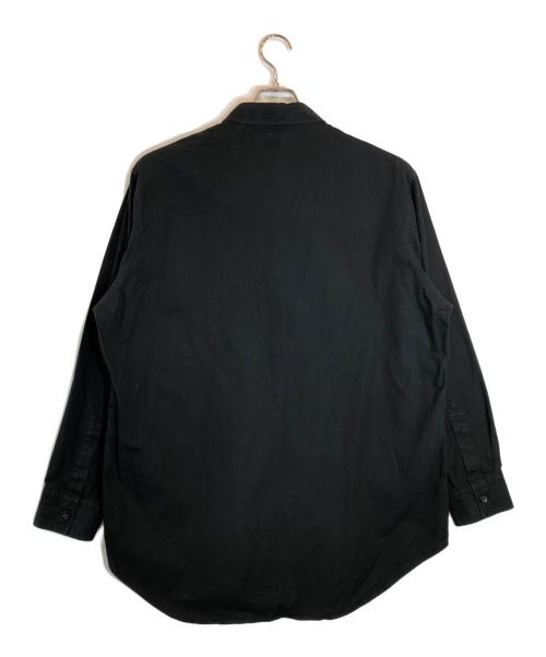 GROUND Y（グラウンドワイ）GROUND Y (グラウンドワイ) SIGNATURE SHIRT ブラック サイズ:3の古着・服飾アイテム