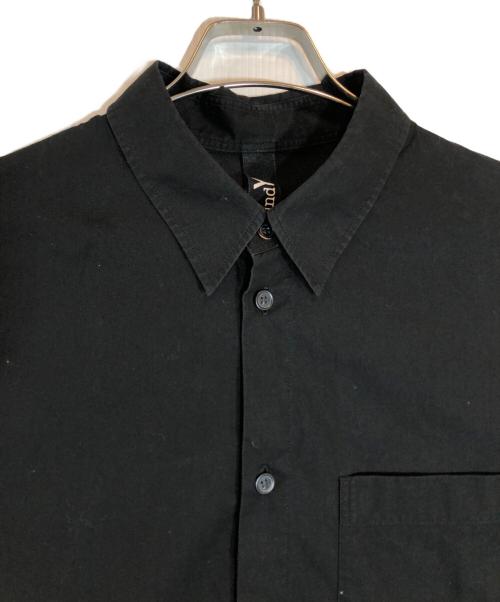 GROUND Y（グラウンドワイ）GROUND Y (グラウンドワイ) SIGNATURE SHIRT ブラック サイズ:3の古着・服飾アイテム