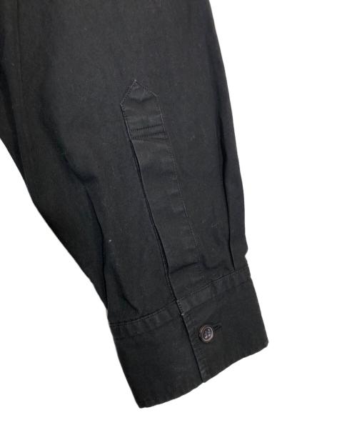 GROUND Y（グラウンドワイ）GROUND Y (グラウンドワイ) SIGNATURE SHIRT ブラック サイズ:3の古着・服飾アイテム