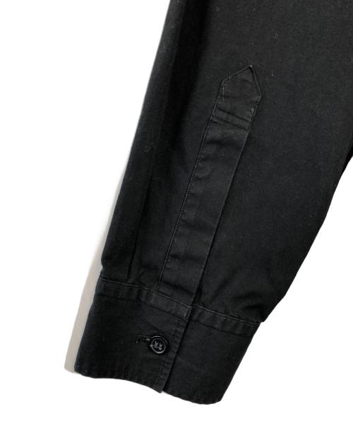 GROUND Y（グラウンドワイ）GROUND Y (グラウンドワイ) SIGNATURE SHIRT ブラック サイズ:3の古着・服飾アイテム