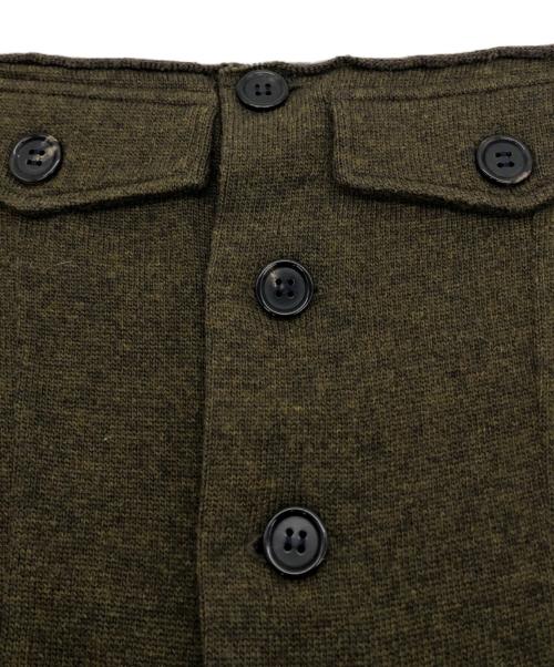 INSCRIRE（アンスクリア）INSCRIRE (アンスクリア) ミリタリーチューブトップ オリーブ サイズ:Mの古着・服飾アイテム