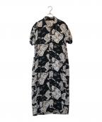 Sun Surf×BEAMSサンサーフ×ビームス）の古着「別注 ハワイアン ワンピース 23SS」｜ブラック