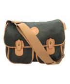 HUNTING WORLDハンティングワールド）の古着「バチュ－クロスショルダーバッグ」｜オリーブ