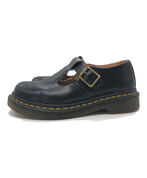Dr.Martens（ドクターマーチン）Dr.Martens (ドクターマーチン) POLLEY Tバーシューズ ブラック サイズ:UK4の古着・服飾アイテム