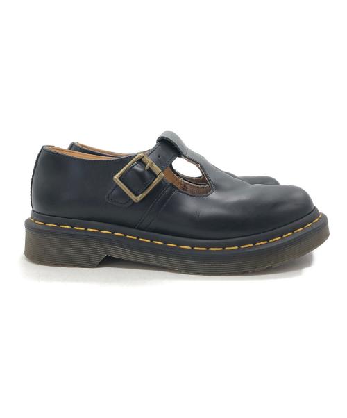 Dr.Martens（ドクターマーチン）Dr.Martens (ドクターマーチン) POLLEY Tバーシューズ ブラック サイズ:UK4の古着・服飾アイテム