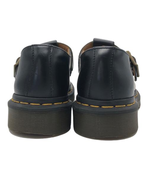 Dr.Martens（ドクターマーチン）Dr.Martens (ドクターマーチン) POLLEY Tバーシューズ ブラック サイズ:UK4の古着・服飾アイテム