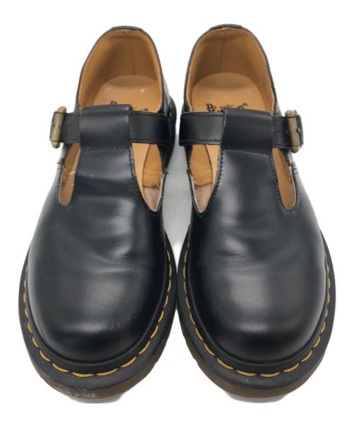 Dr.Martens（ドクターマーチン）Dr.Martens (ドクターマーチン) POLLEY Tバーシューズ ブラック サイズ:UK4の古着・服飾アイテム