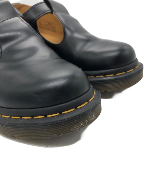 Dr.Martens（ドクターマーチン）Dr.Martens (ドクターマーチン) POLLEY Tバーシューズ ブラック サイズ:UK4の古着・服飾アイテム