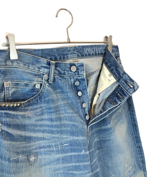 Hysteric Glamour（ヒステリックグラマー）Hysteric Glamour (ヒステリックグラマー) デニムパンツ インディゴ サイズ:W32の古着・服飾アイテム