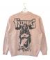 Hysteric Glamour (ヒステリックグラマー) BAD ASS MAMA編込 カーディガン ピンク サイズ:XL：25000円