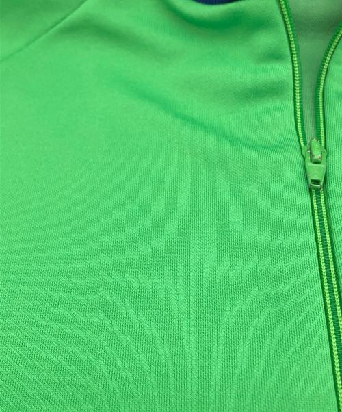 adidas（アディダス）adidas (アディダス) トラックジャケット グリーン×ネイビー サイズ:5号の古着・服飾アイテム