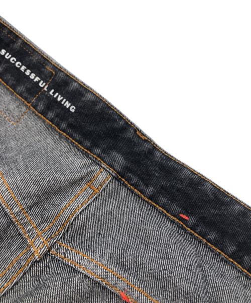 DIESEL（ディーゼル）DIESEL (ディーゼル) relaxed jeans d-rise 007dn ブラック サイズ:W28の古着・服飾アイテム