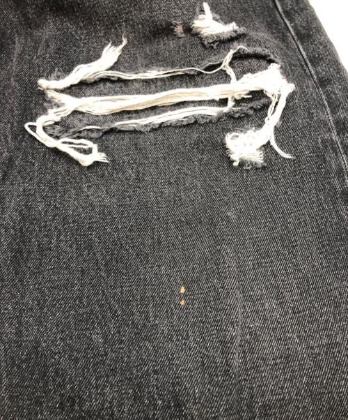 DIESEL（ディーゼル）DIESEL (ディーゼル) relaxed jeans d-rise 007dn ブラック サイズ:W28の古着・服飾アイテム