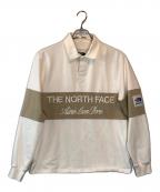 THE NORTH FACE×Aime Leon Doreザ ノース フェイス×エメ レオン ドレ）の古着「ラグビーポロ」｜ベージュ