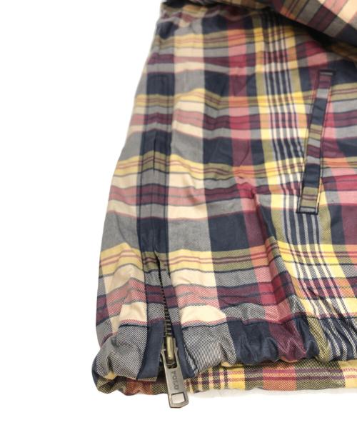 POLO RALPH LAUREN（ポロ・ラルフローレン）POLO RALPH LAUREN (ポロ・ラルフローレン) マドラスチェックアノラックパーカー マルチカラー サイズ:Lの古着・服飾アイテム