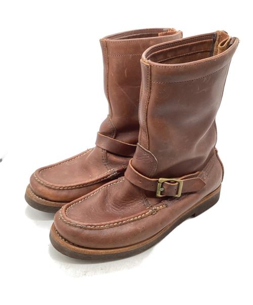 RUSSELL MOCCASIN（ラッセルモカシン）RUSSELL MOCCASIN (ラッセルモカシン) モカシンブーツ ブラウン サイズ:SIZE 25cm(7)の古着・服飾アイテム