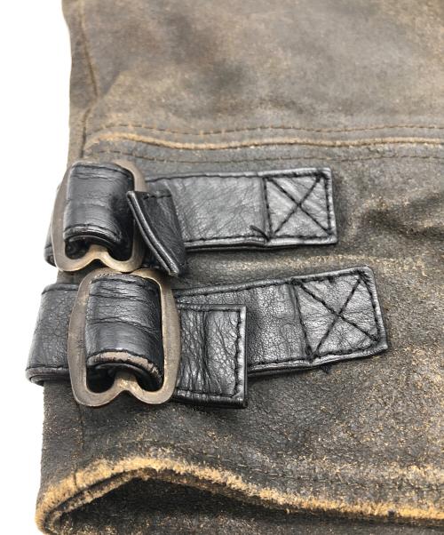 HARLEY-DAVIDSON（ハーレーダビッドソン）HARLEY-DAVIDSON (ハーレーダビッドソン) レザーベスト ブラウン サイズ:Mの古着・服飾アイテム