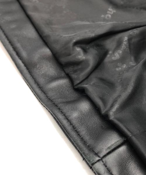 Schott（ショット）Schott (ショット) 別注ノーカラーラムレザージャケット ブラック サイズ:XLの古着・服飾アイテム