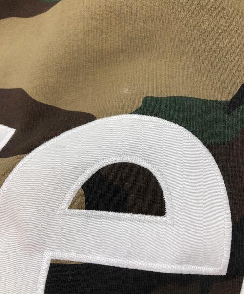 SUPREME（シュプリーム）Supreme (シュプリーム) Big Logo Zip Up Hooded Sweatshirt カーキ サイズ:SIZE XLの古着・服飾アイテム