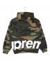 Supreme (シュプリーム) Big Logo Zip Up Hooded Sweatshirt カーキ サイズ:SIZE XL：30000円