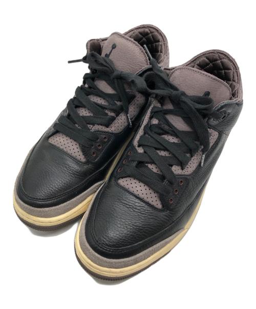 NIKE（ナイキ）NIKE (ナイキ) A MA MANIERE (ア・マ・マニエール) WMNS AIR JORDAN 3 RETRO OG SP ブラック×ブラウン サイズ:US12の古着・服飾アイテム