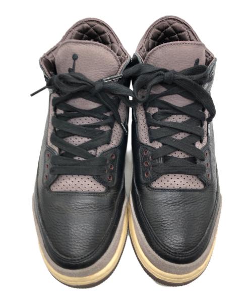 NIKE（ナイキ）NIKE (ナイキ) A MA MANIERE (ア・マ・マニエール) WMNS AIR JORDAN 3 RETRO OG SP ブラック×ブラウン サイズ:US12の古着・服飾アイテム