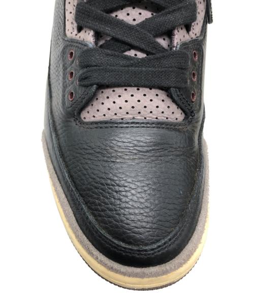 NIKE（ナイキ）NIKE (ナイキ) A MA MANIERE (ア・マ・マニエール) WMNS AIR JORDAN 3 RETRO OG SP ブラック×ブラウン サイズ:US12の古着・服飾アイテム