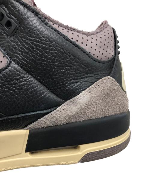 NIKE（ナイキ）NIKE (ナイキ) A MA MANIERE (ア・マ・マニエール) WMNS AIR JORDAN 3 RETRO OG SP ブラック×ブラウン サイズ:US12の古着・服飾アイテム