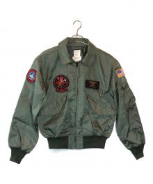 HOUSTON（ヒューストン）の古着「CWU-36P FLIGHT JACKET 2nd「MOVIE」MODEL」｜オリーブ