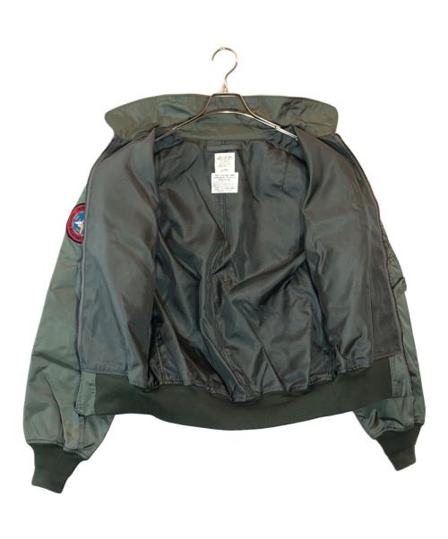 HOUSTON（ヒューストン）HOUSTON (ヒューストン) CWU-36P FLIGHT JACKET 2nd「MOVIE」MODEL オリーブ サイズ:SIZE XLの古着・服飾アイテム