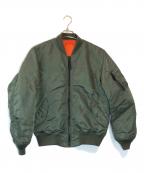 AVIREXアヴィレックス）の古着「MA-1ジャケット」｜オリーブ