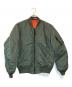 AVIREX（アヴィレックス）の古着「MA-1ジャケット」｜オリーブ