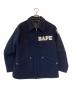 A BATHING APE（アベイシングエイプ）の古着「ジャケット」｜ネイビー